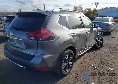 2020 Nissan Rogue Sv Intelligent Awd из США, поврежденный, VIN JN8AT2MV9LW139191